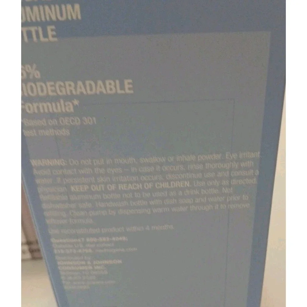 2-Neutrogena Reusable Gentle Foaming Facial Wash Cleanser Bottle Concentrate KIT